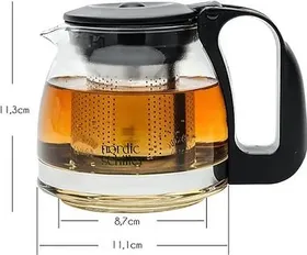 Τσαγιέρα γυάλινη με ενσωματωμένο φίλτρο 1250ml