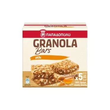 GRANOLA Bars με Μέλι 5x42gr