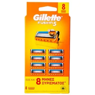 Gillette Fusion Ανταλλακτικά 8τεμάχια