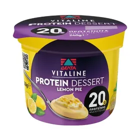 Επιδόρπιο γιαουρτιού protein dessert VITALINE lemon pie 240γρ.