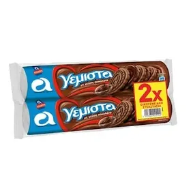 ΑΛΛΑΤΙΝΗ γεμιστά μπισκότα κακάο ή κακάο βανίλια 2x200γρ.