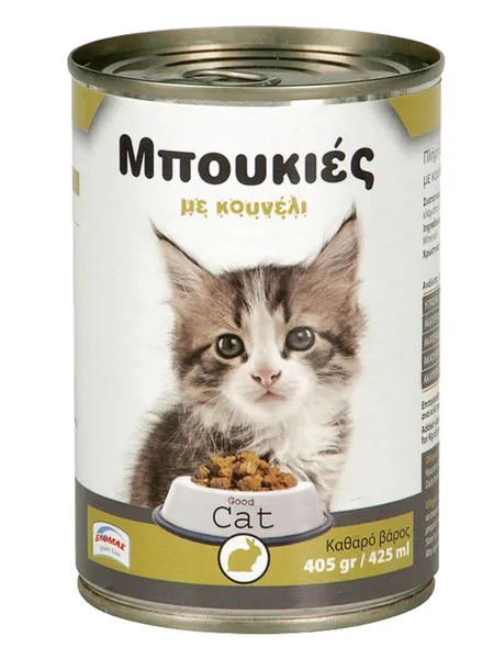 Good Cat μπουκιές για γάτες με κουνέλι