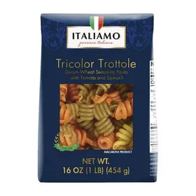 Τρίχρωμα ζυμαρικά Trotolle