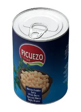PICUEZO φασόλια λευκά βρασμένα 400γρ