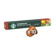 STARBUCKS Kαφές Espresso Breakfast Blend 10 κάψουλες συμβατές με μηχανή Nespresso 56g