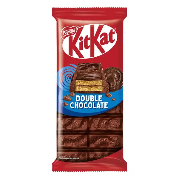 Nestle Kit Kat Σοκολάτα Double Chocolate 99γρ.