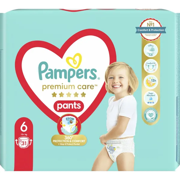 PAMPERS Πάνες βρακάκι 31 Τεμάχια