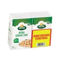ARLA Κρέμα Γάλακτος Light 2x250ml
