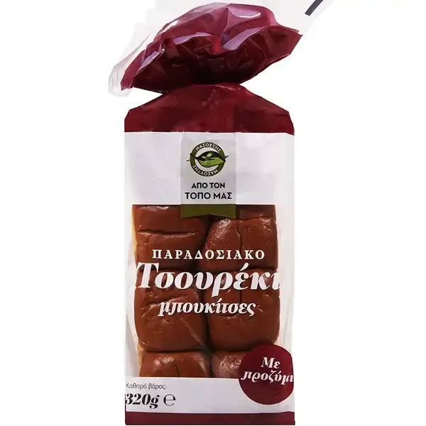 Τσουρέκι αφράτες μπουκίτσες 320γρ.