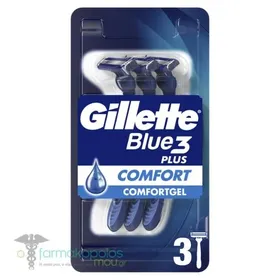 GILLETTE Blue3 Plus Ξυραφάκια μιας χρήσης 3τεμ.