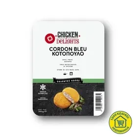 DELIGHTS Gordon Bleu Κοτόπουλο Κατεψυγμένο 385gr