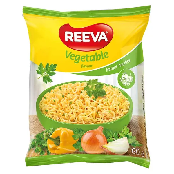 Reeva Instant Noodles Λαχανικών 60γρ.
