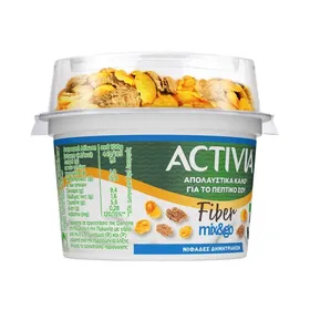 Fiber Mix & Go επιδόρπιο γιαουρτιού με νιφάδες βρώμης 163γρ.