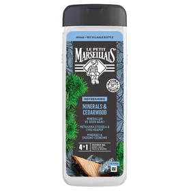 Le Petit Marseillais Men Αφρόλουτρο Minerals & Cedarwood 400ml