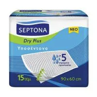 Υποσέντονα Dry Plus Extra Septona 60x90 cm (15 τεμ)