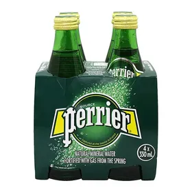PERRIER Ανθρακούχο Νερό 4x330ml