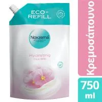 Υγρό Κρεμοσάπουνο γάλα ρυζιού Refill Noxzema 750ml