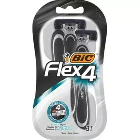 BIC FLEX 4 Ξυραφάκια 3 τεμάχια
