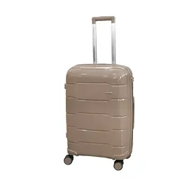 Artisti Italiani Oslo PP Βαλίτσα Ταξιδίου Επεκτεινόμενη Καφέ 63x40x26cm.