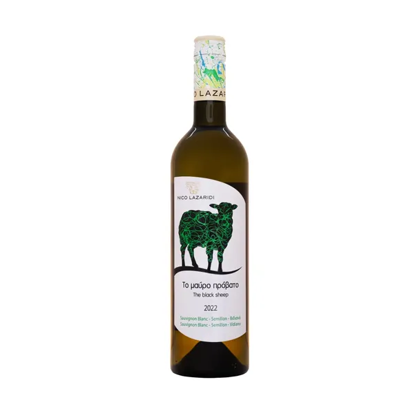 Μαύρο Πρόβατο οίνος λευκός 750ml