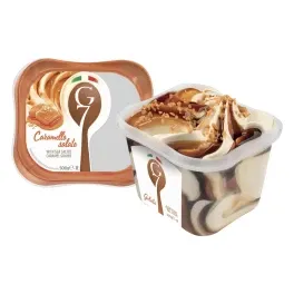G7 Παγωτό Salted Caramel 1lt