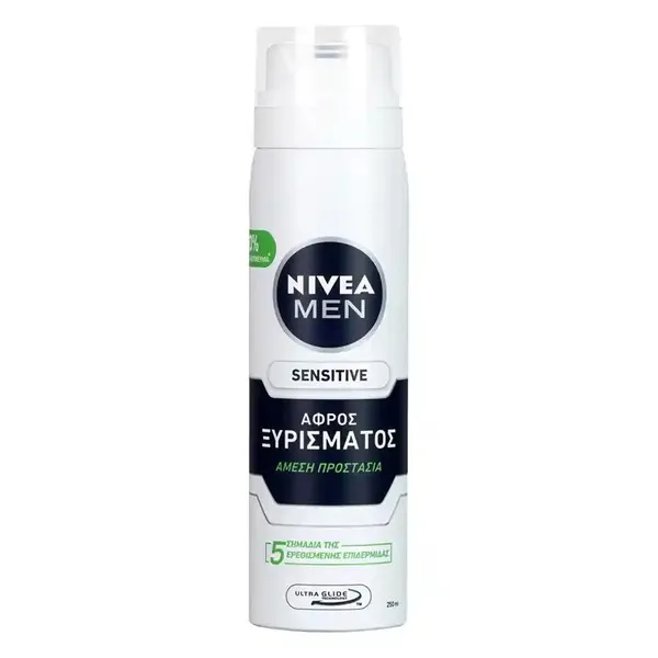 NIVEA MEN Αφρός Ξυρίσματος Sensitive 250ml