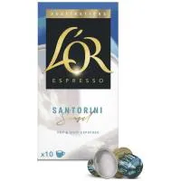 LOR Κάψουλες Καφέ Espresso Santorini 10x5.2g