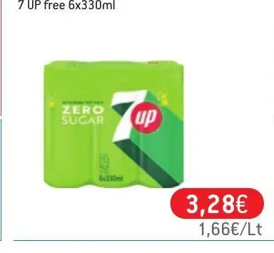 7 UP free 6x330ml