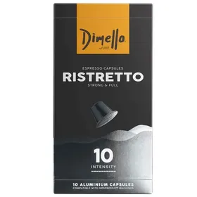 Κάψουλες καφέ espresso DIMELLO ristretto 56γρ. 10τεμ.