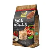 RICE UP Brown Rice Rolls με Πίτσα & Ελαιόλαδο Χωρίς γλουτένη 50g