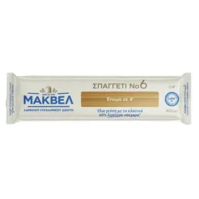 ΜΑΚΑΡΟΝΙΑ Σπαγγέτι Ν.6, Σπαγγετίνη Ν.10