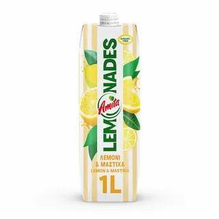 AMITA Φρουτοποτό Lemonades Λεμόνι Μαστίχα 1lt