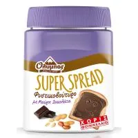 Όλυμπος Super Spread Φυστικοβούτυρο Με Μαύρη Σοκολάτα 350γρ.