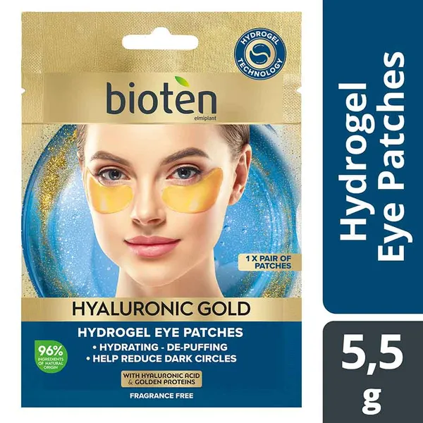 Bioten Hyaluronic Gold Eye Patches 5,5γρ.