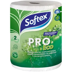 Χαρτί κουζίνας SOFTEX pro eco 2φ. 433γρ.