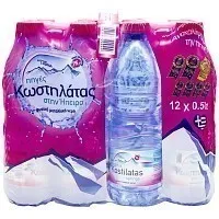 Κωστηλάτας Φυσικό Μεταλλικό Νερό 12x500ml