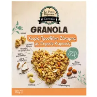 Δημητριακά Granola με καρύδα, κάσιους και αμύγδαλα Le Petit Dejeuner Tsakiris Family 350g