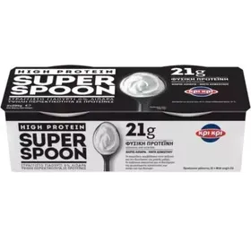 Super Spoon high protein γιαούρτι στραγγιστό 2x205γρ.