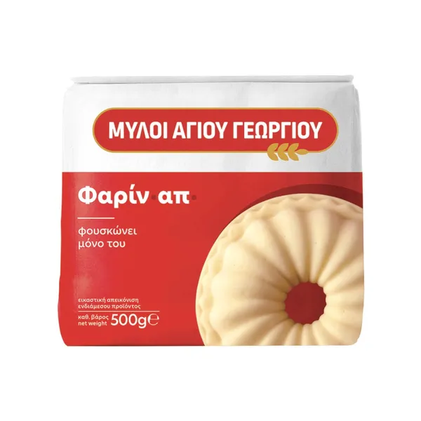 Μύλοι Αγίου Γεωργίου Αλεύρι Φαρινάπ 500gr