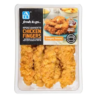 ΑΒ FRESH TO GO Chicken Fingers 400g