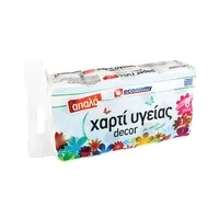 ECONOMY Χαρτί Υγείας 3 φύλλα DECOR 8 ρολλά x 100 γρ.