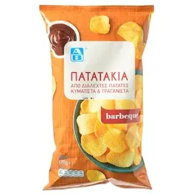 ΑΒ Τσιπς Barbeque Κυματιστά 120g
