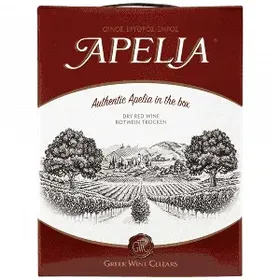 Apelia Ερυθρός Οίνος Σε Ασκό 3 lt