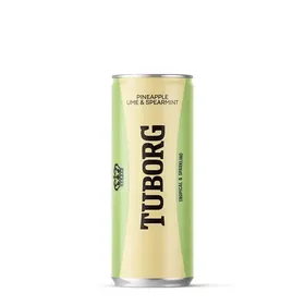 Tuborg Ανανάς Λάιμ & Άρωμα Δυόσμος 330ml.