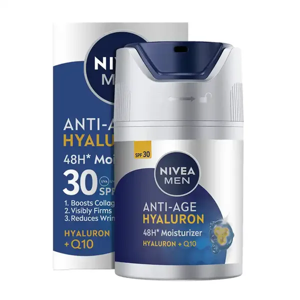 Nivea Men Active Age Hyaluron Ενυδατική Κατά Των Ρυτίδων SPF30 50ml.