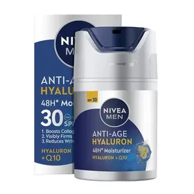 Nivea Men Active Age Hyaluron Ενυδατική Κατά Των Ρυτίδων SPF30 50ml.