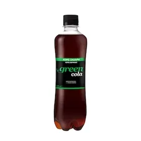 GREEN Αναψυκτικό Cola Στέβια Φιάλη 500ml