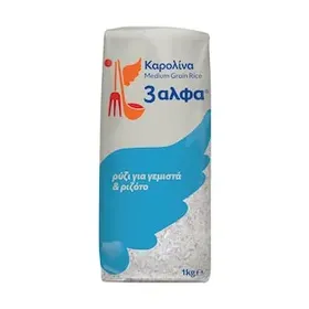 3Α Ρύζι Καρολίνα Εισαγωγής 1 Kg