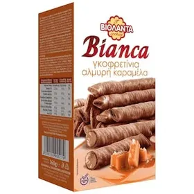 ΒΙΟΛΑΝΤΑ Γκοφρετίνια Bianca Αλμυρή Καραμέλα 160g