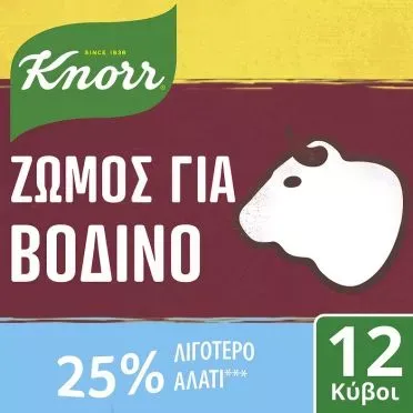 KNORR ΚΥΒΟΙ ΓΙΑ ΒΟΔΙΝΟ ΛΙΓΟΤ. ΑΛΑΤΙ 24x6Λ
